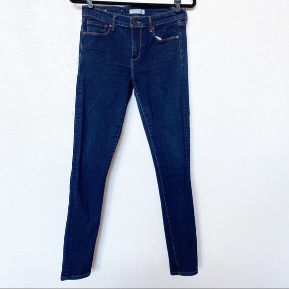 Banana Republic Premium Denim Dark Skinny Jeans Size 29 - Picture 1 of 9